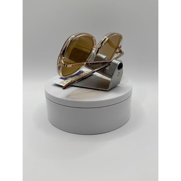 NEW Vintage Sunglasses | Grandma Style | Brown Mosaic Frame | #857 Made In Italy main image 4